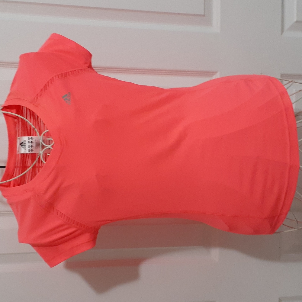 Adidas Climalite Women's Short Sleeve Athletic Top Size S